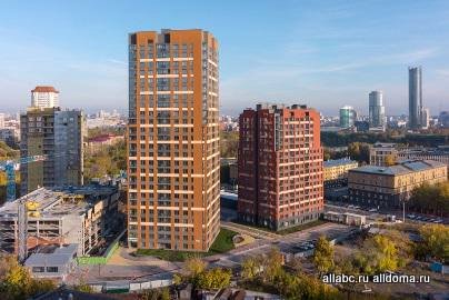 Окна нового жилого комплекса в Екатеринбурге откроют панораму на исторический центр!