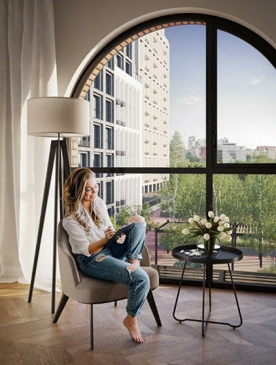 Спрос на квартиры с арочными окнами за год вырос на 70%!